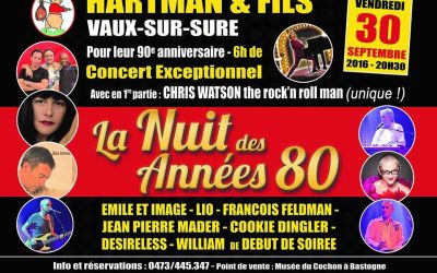 Célébrez les 90 ans d&rsquo;Ets Hartman sous des airs des 80’s