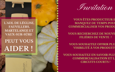 Cher producteur, vous êtes cordialement invité…