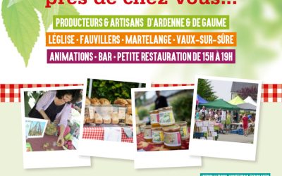 Les marchés de terroir près de chez vous!