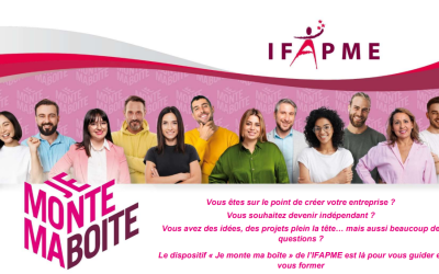 IFAPME « Je monte ma boîte », des formations gratuites pour créer son entreprise