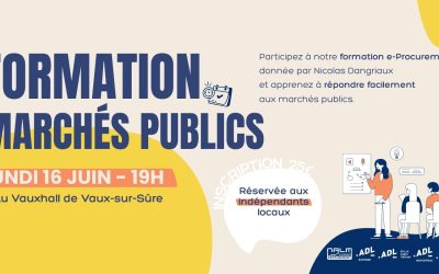 16 juin 25 – Formation e-Procurement (marchés publics)