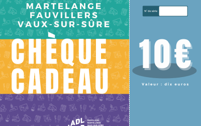 La saison des chèques cadeaux est relancée !