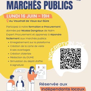 Formation e-procurement du 16 juin 25